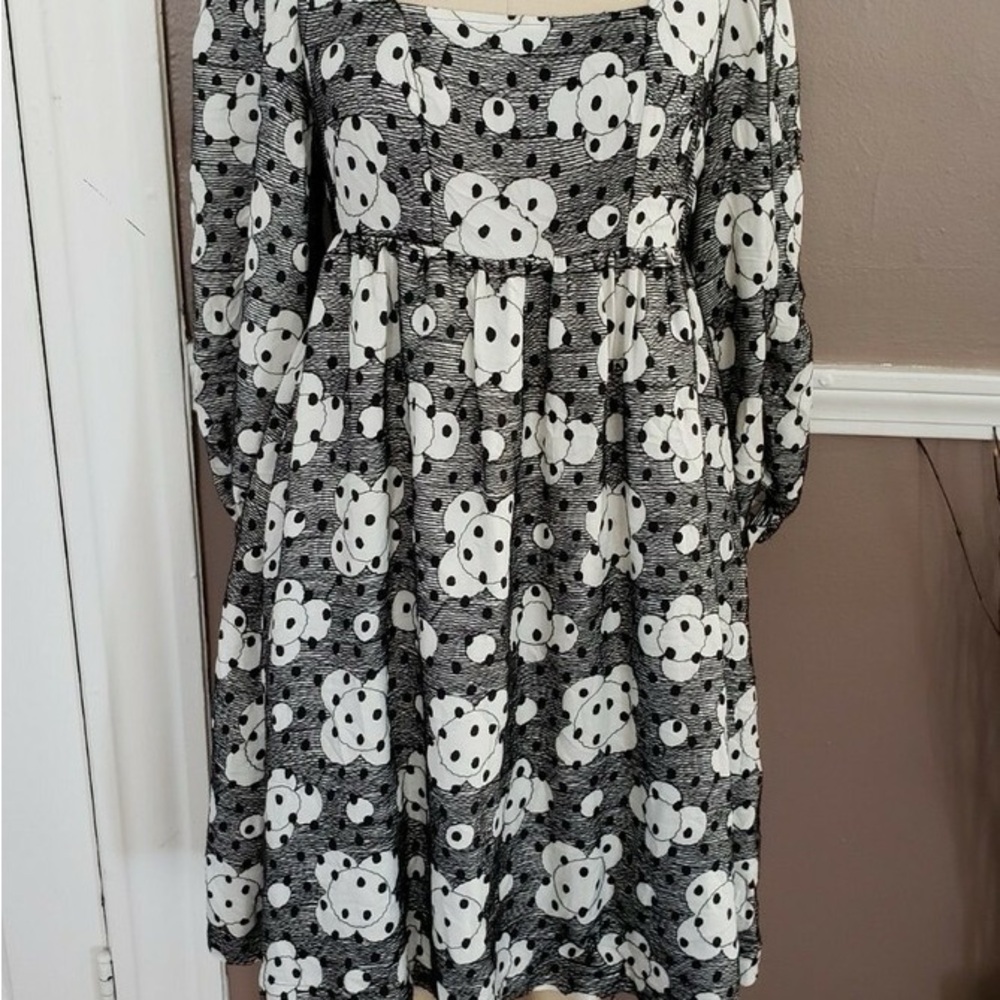 Anthropologie Jane Textured Baby Doll Dress NWT size 8